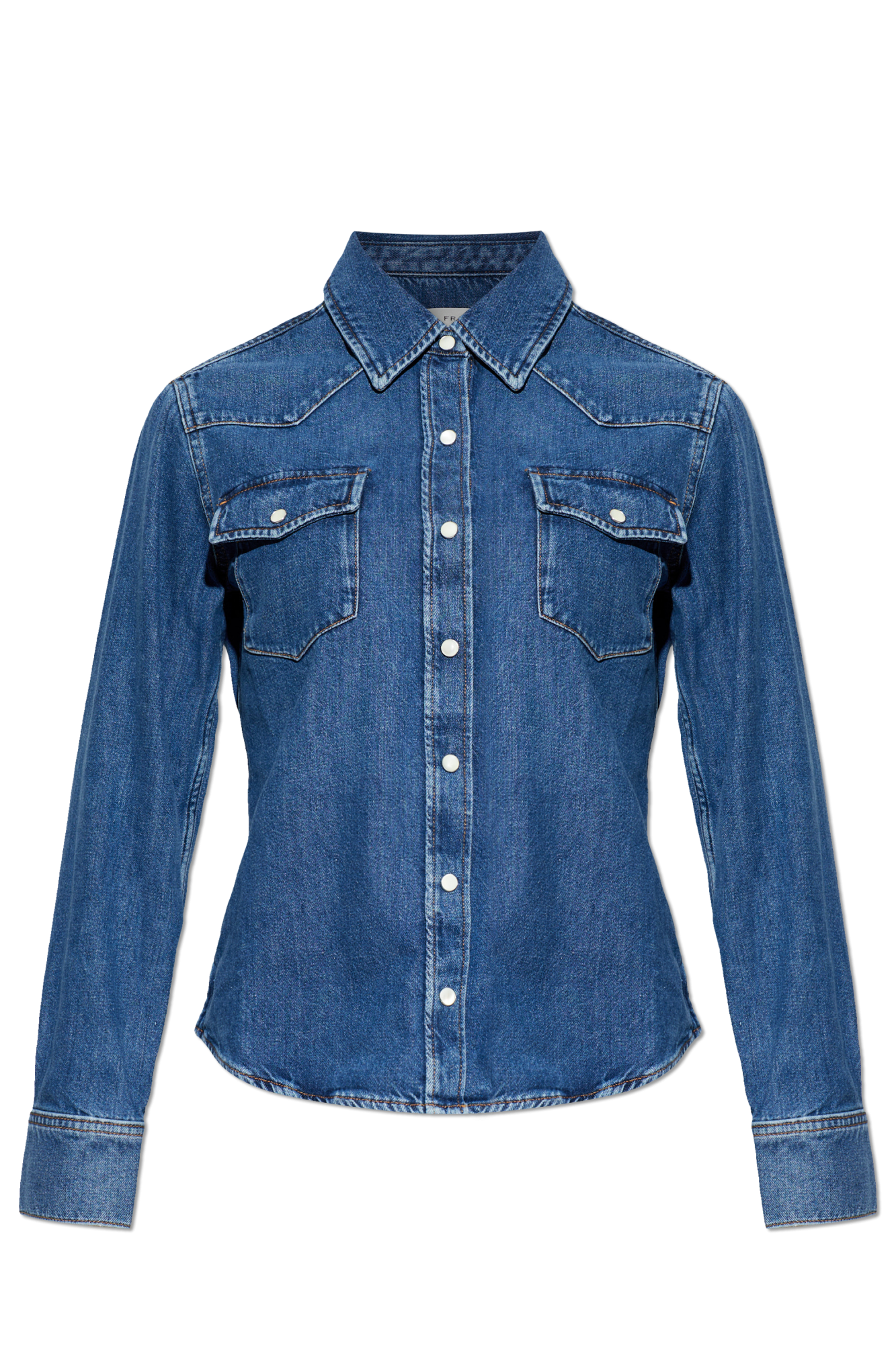 FRAME Denim shirt with pockets | Women's | Vitkac